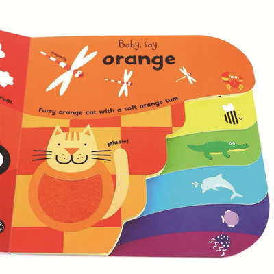 Atypia Children Board Book Stampa di libri di storia inglese per la prima educazione