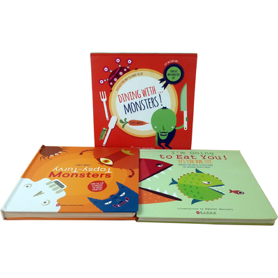 Monster Series Children's English Picture Books Board Books For Kids