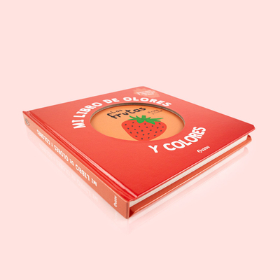 Libro personalizzato per bambini stampa di libri profumati per uso alimentare rispettosi dell'ambiente