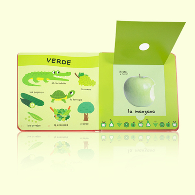 Libro personalizzato per bambini stampa di libri profumati per uso alimentare rispettosi dell'ambiente