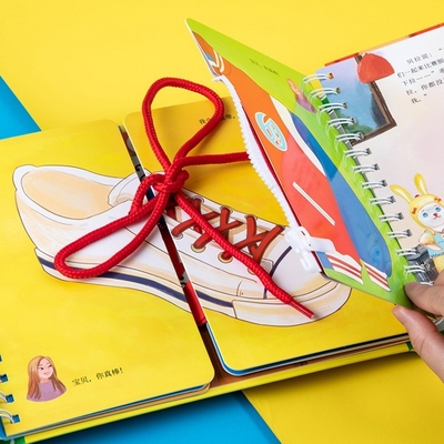 Libro per bambini a spirale stampa divertente Hands On Life Encyclopedia