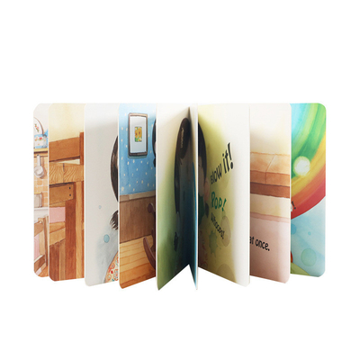 Stampa di libri fotografici per bambini Libro illustrato di puzzle cognitivo per l'illuminazione