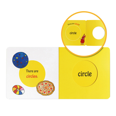 Stampa di libri fotografici per bambini Libro illustrato di puzzle cognitivo per l'illuminazione