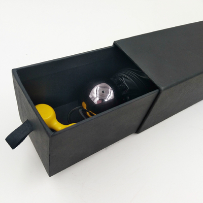 Scatola di cartone rigida per ombrello di lusso Scatola regalo per cassetto commerciale Stampa personalizzata