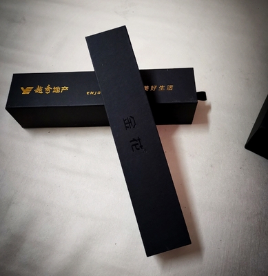 Scatola di cartone rigida per ombrello di lusso Scatola regalo per cassetto commerciale Stampa personalizzata