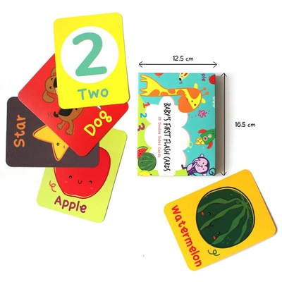 CCNB Kraft Paper Educational Flash Card Activity Flashcards per bambini di 8 anni
