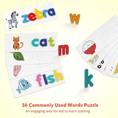 Stampa personalizzata Learning Flash Card Schede flash educative per la casa per bambini