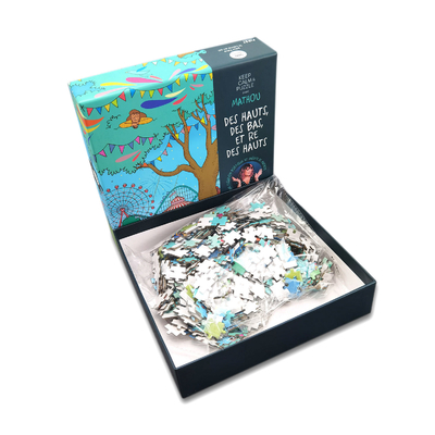 Giocattoli educativi Montessori per bambini Puzzle personalizzati Puzzle in legno con mappa del mondo