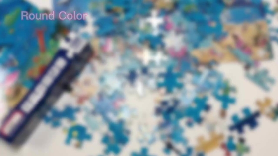 Puzzle da pavimento divertente stampato a colori personalizzato per bambini di 3 anni