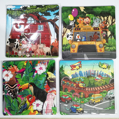 Puzzle personalizzato della collezione di firme in cartone 6- Puzzle da 300 pezzi