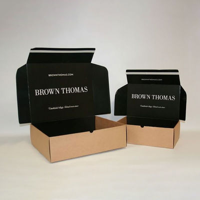 Kraft Paper Mailer Shipping Box Confezione regalo stampata personalizzata ISO9001