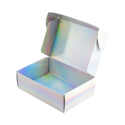 Scatole di spedizione personalizzate per posta laser Scatole per scarpe in cartoncino a colori CMYK
