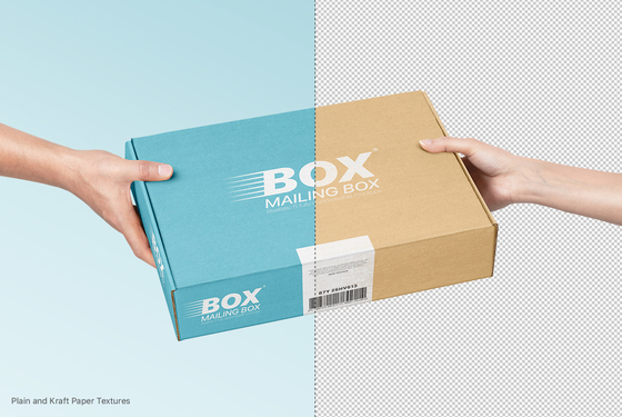Scatola per scarpe postale per serigrafia Confezione regalo Express per stampa personalizzata