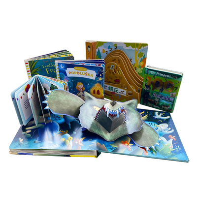 Stampa di diapositive per bambini pop-up