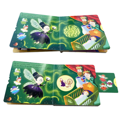 OEM ODM Early Educational Kids Book Printing Popup Slide Book Stampa per bambini