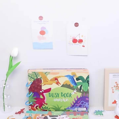 Primi bambini educativi Stampa di libri di carta Materiale didattico per libri silenziosi in età prescolare