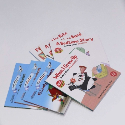 ISO9001 Gigo Kids Book Printing Libri di storia inglese per bambini con copertina rigida