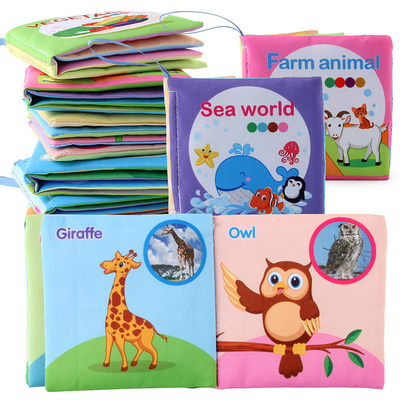 Giocattoli Montessori Libri sensoriali per neonati Libri di attività di base per le abilità di vita per bambini di 18 mesi