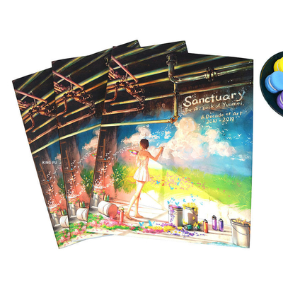 Stampa di libri con copertina rigida FSC SGS Libri fotografici artistici CMYK personalizzati