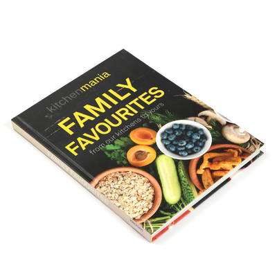 Stampa di libri con copertina rigida personalizzata Stampa di libri di ricette per cuochi preferiti dalla famiglia