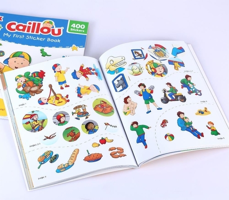 Libro di testo educativo rilegato a spirale 128gsm 140gsm 157gsm Servizio di stampa in brossura