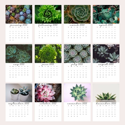 Calendario da tavolo con laminazione opaca Stampa calendari da parete mensili da 600-1000 gsm
