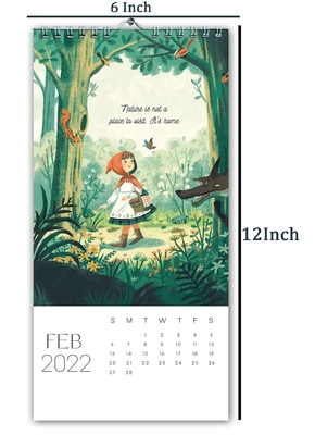 Calendario da tavolo mensile per bambini Calendario da tavolo 12 mesi