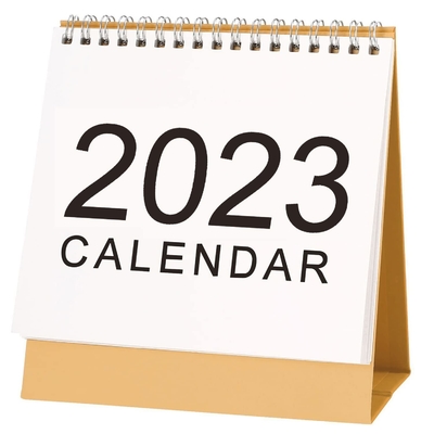 Calendario mensile da stampare 2023 Calendario da tavolo in cartone da 1400 gsm 1800 gsm