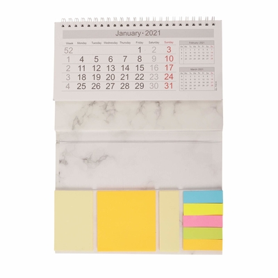 Calendario personalizzato in carta patinata C1S Stampa di calendari a colori per il marketing