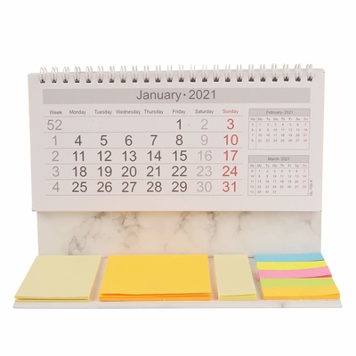Calendario personalizzato in carta patinata C1S Stampa di calendari a colori per il marketing