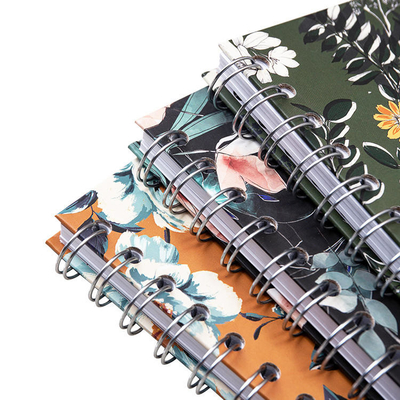 60gsm-400gsm Quaderni a spirale con stampa personalizzata Quaderno per rilegatura a filo A5 stazionario