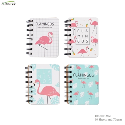 70gsm Fashion Cute A4 Notebook Mini Spiral Thread Binding Notebook