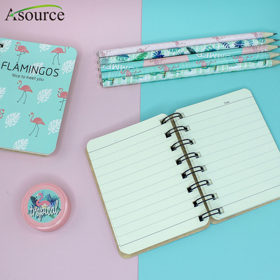 70gsm Fashion Cute A4 Notebook Mini Spiral Thread Binding Notebook