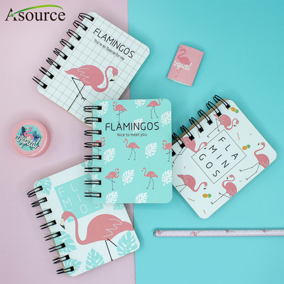 70gsm Fashion Cute A4 Notebook Mini Spiral Thread Binding Notebook