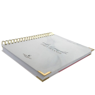 Quaderno a spirale con copertina rigida A6 stampa quaderno stampa OEM ODM