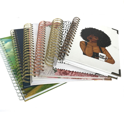 Quaderno a spirale con copertina rigida A6 stampa quaderno stampa OEM ODM