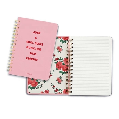 Taccuino a spirale personalizzato stampa blocco note stazionario Kawaii Kraft