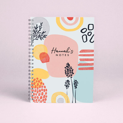 Taccuino a spirale personalizzato stampa blocco note stazionario Kawaii Kraft