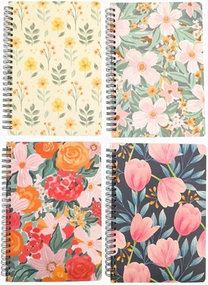 5.5&quot;X8.5'' 6&quot;X9&quot; 8.5&quot;X11&quot; Taccuino a spirale Stampa diario Rilegato a filo Rilegato Sketchbook