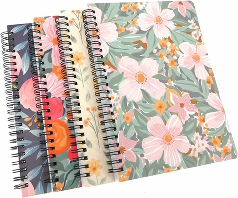 5.5&quot;X8.5'' 6&quot;X9&quot; 8.5&quot;X11&quot; Taccuino a spirale Stampa diario Rilegato a filo Rilegato Sketchbook