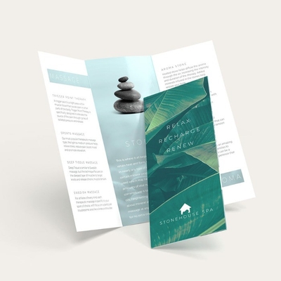 Business Company Brochure Flyer Stampa C1S C2S Carta patinata lucida Stampa di libri