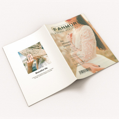 A3 A4 A5 A6 Stampa di riviste di catalogo Stampa di libri di riviste con copertina morbida personalizzata