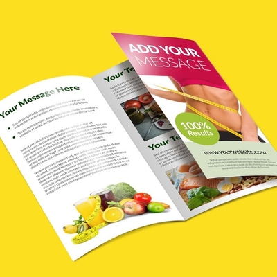 Top Sponsor Listing Brochure Stampa di volantini Catalogo personalizzato Stampa di opuscoli