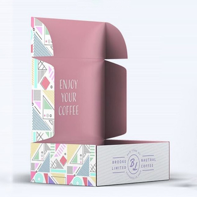 Immagine di rivestimento UV Scatola di spedizione Confezione regalo di moda Logo personalizzato