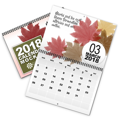 In più regalo Oem calendario personalizzato stampa di plastica strappare carta da parati rivestimento UV