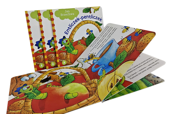 Stampa di libri per bambini a misura di formato A4
