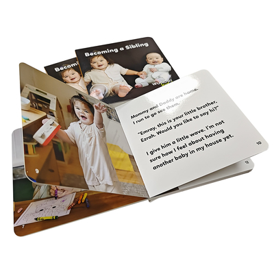 Servizi di stampa di libri su cartone per bambini