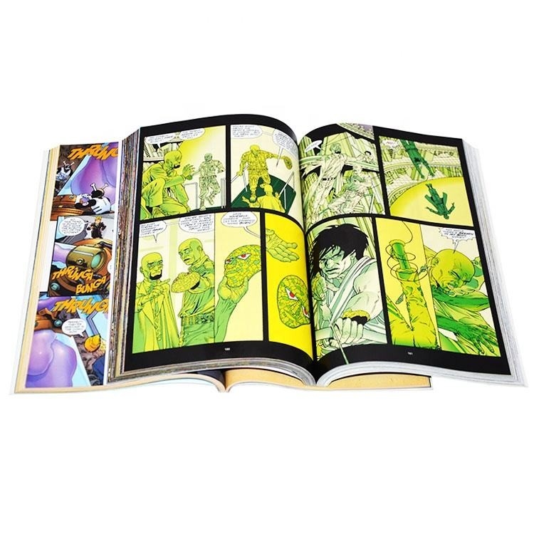 Stampa di libri con copertina morbida di dimensioni personalizzate Stampa di libri a colori rilegati perfetti
